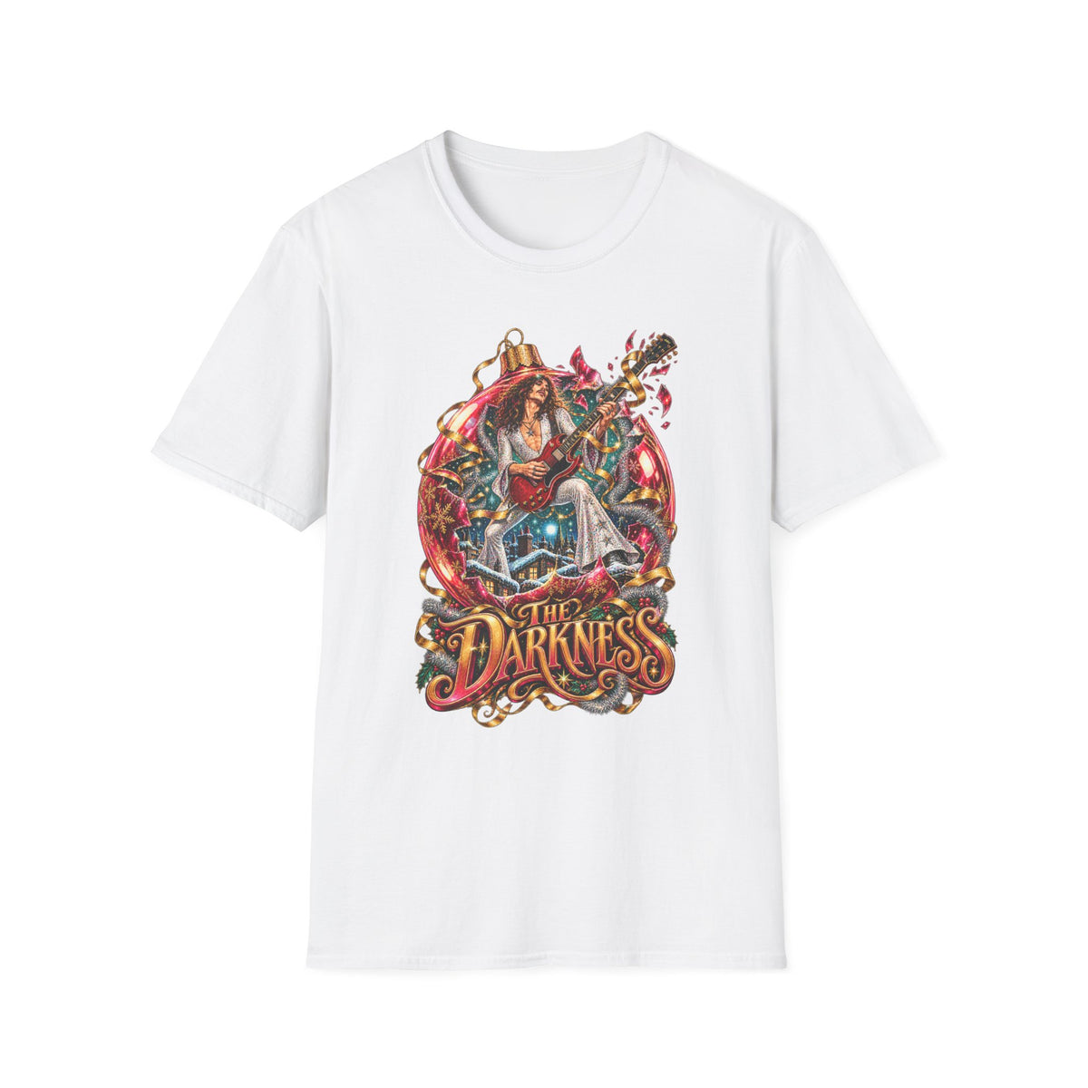 The Darkness | Christmas Glam Rock Band T-Shirt