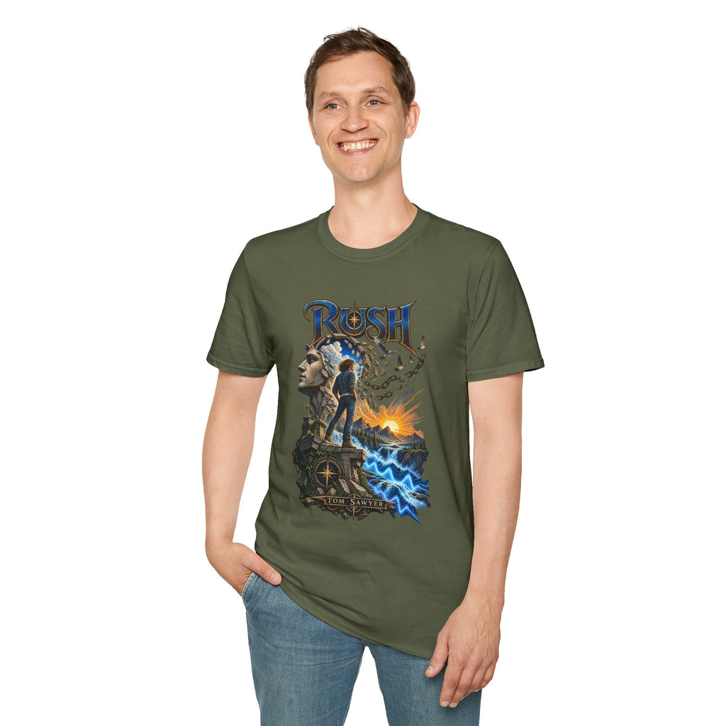 Rush | Tom Sawyer | Legendary Band Graphic T-Shirt