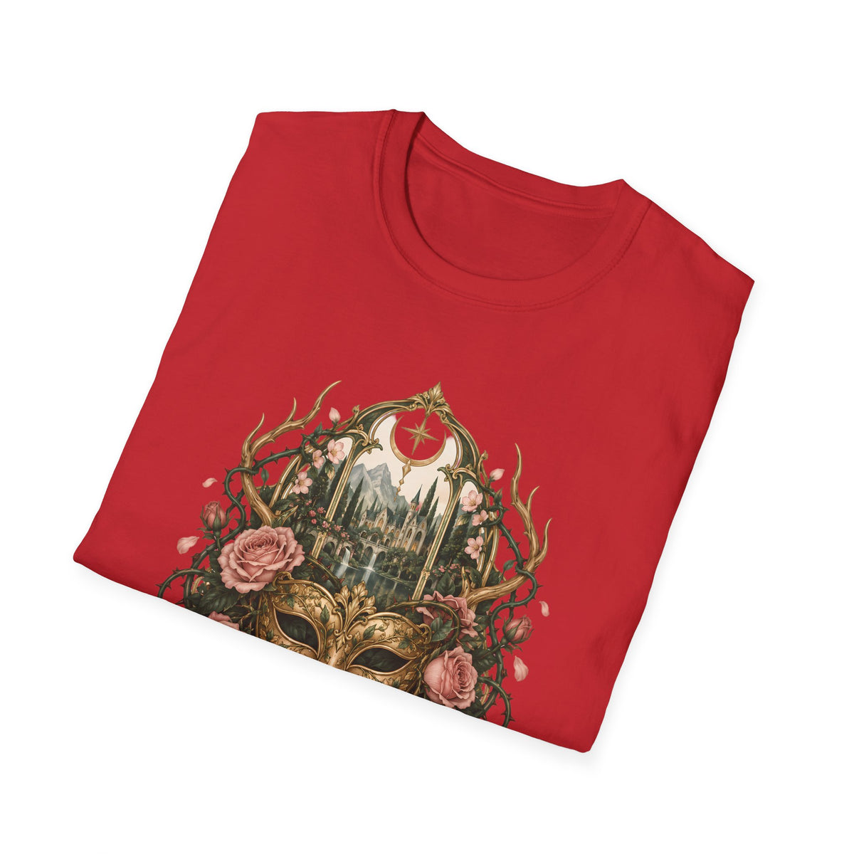 Spring Court | ACOTAR Book Floral Masquerade T-Shirt
