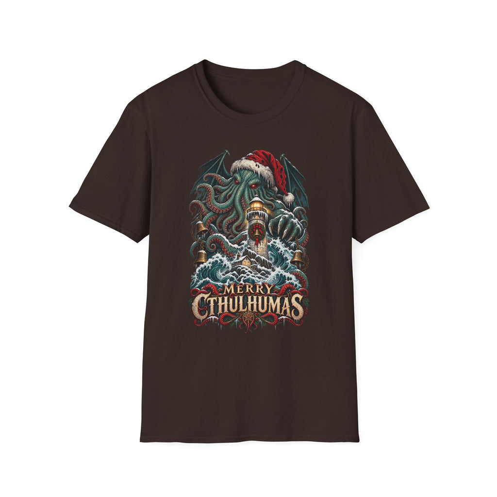 Merry Cthulhumas | Cthulhu Christmas T-Shirt