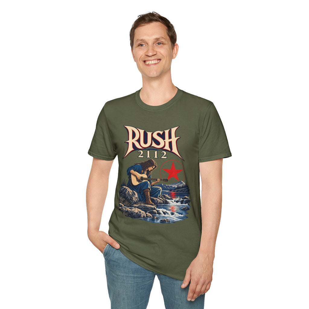 Rush | 2112 | Acoustic Guitar | Prog Band T-Shirt