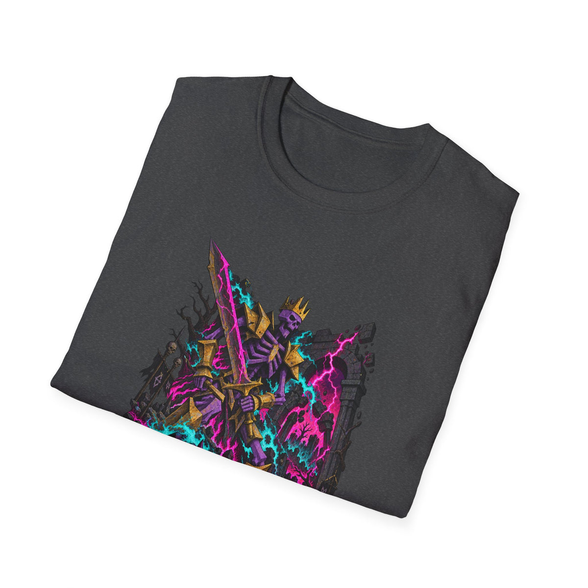 Skeleton Lich King | Final Boss | Gamer Shirt