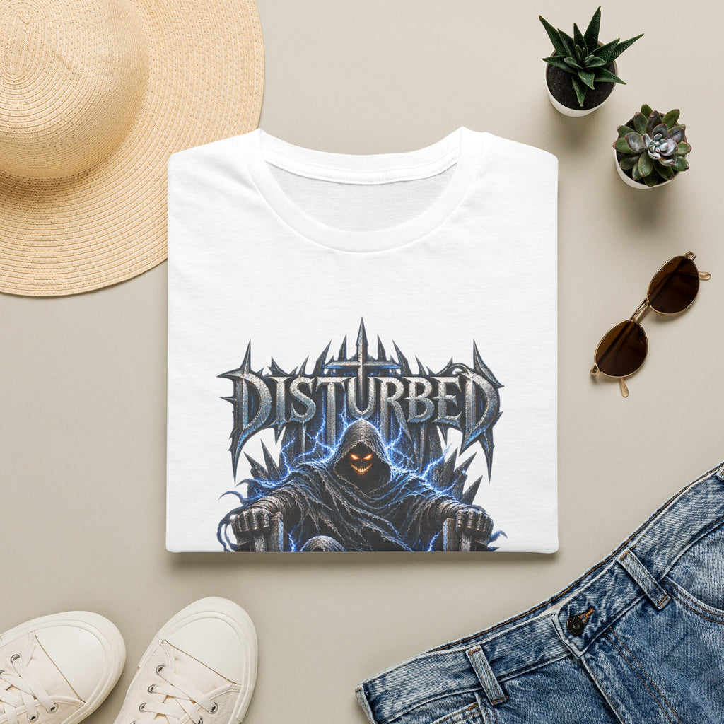 Disturbed | Storm Throne | The Guy | Grim Reaper Band T-Shirt