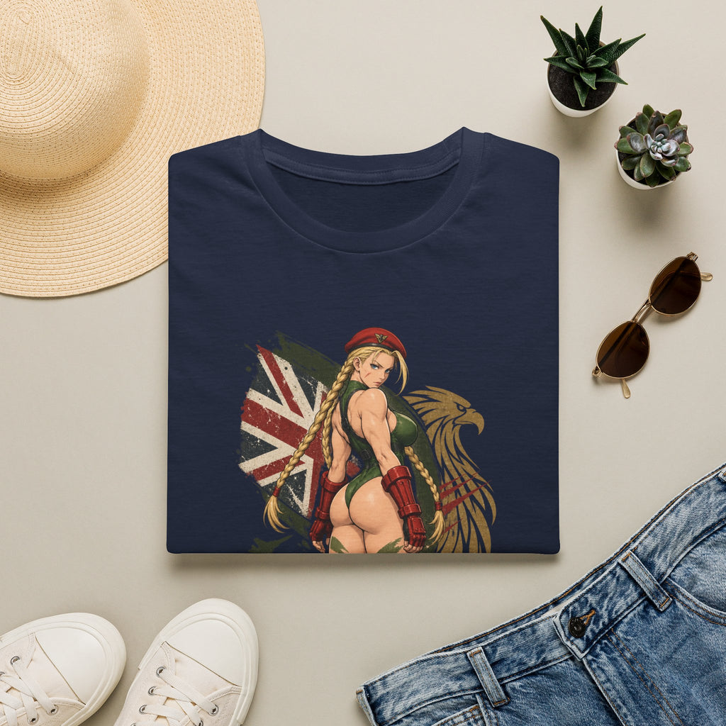 Cammy Street Fighter | Sexy Cammy Pin Up Girl Graphic T Shirt