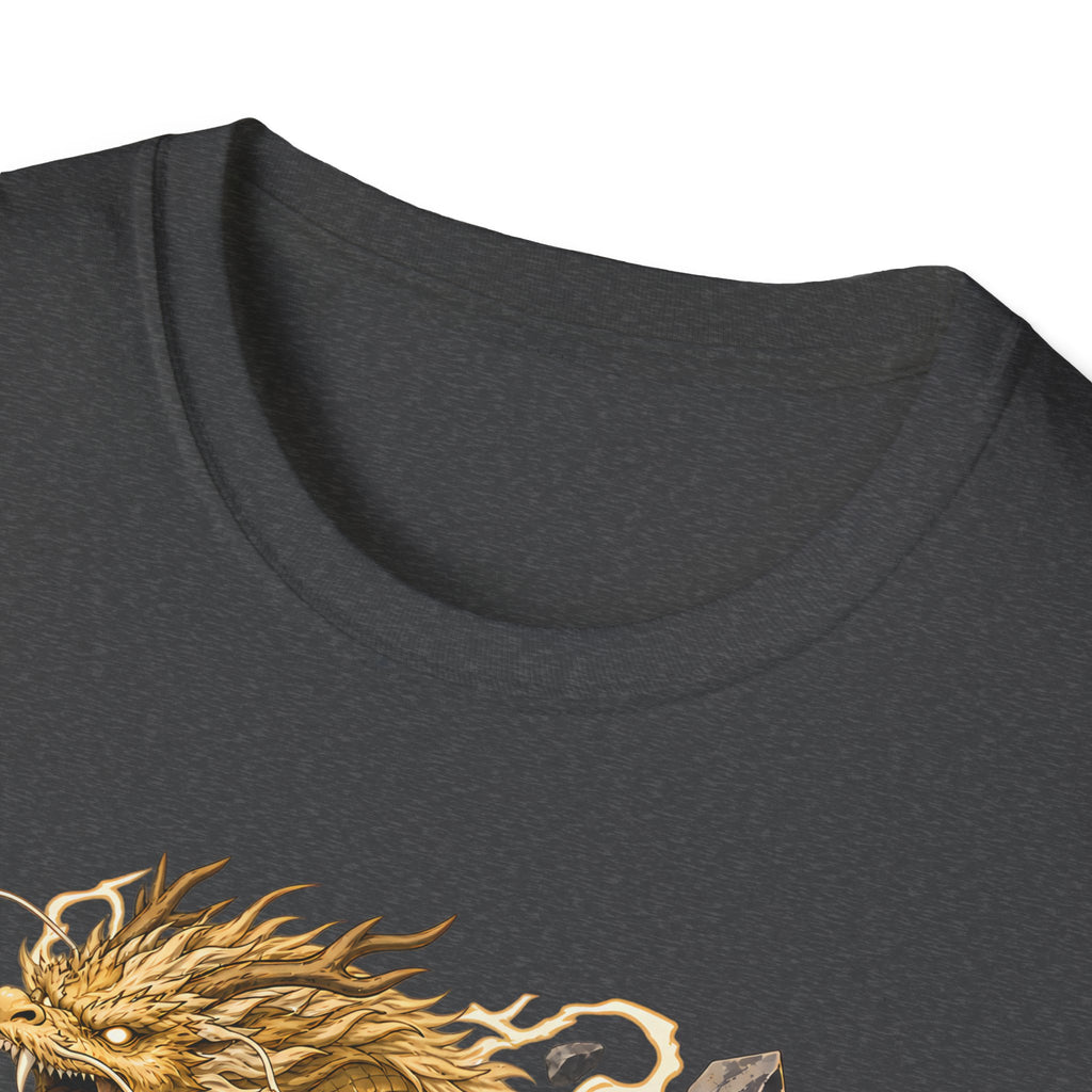 Golden Dragon | Ninja Dragon Kick | Martial Arts Warrior T Shirt