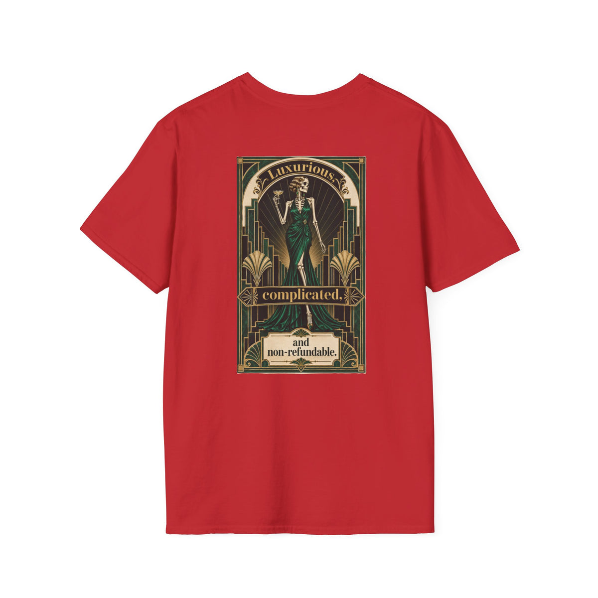 Luxurious, Complicated, Non-Refundable | Double-Sided Tee