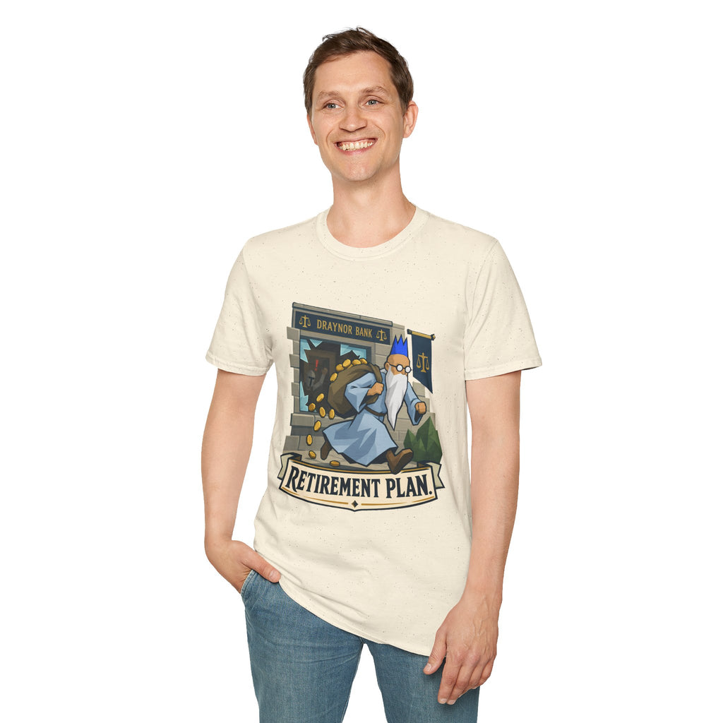 Retirement Plan Wise Old Man OSRS / Runescape T-Shirt