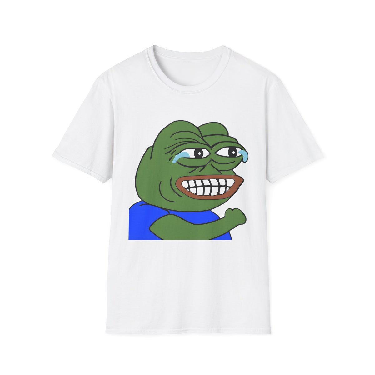 Pepe Grin T-Shirt — Smirking Frog Meme Tee