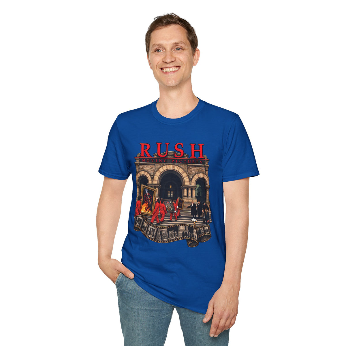 Rush | Moving Pictures | Prog Band Album Art T-Shirt