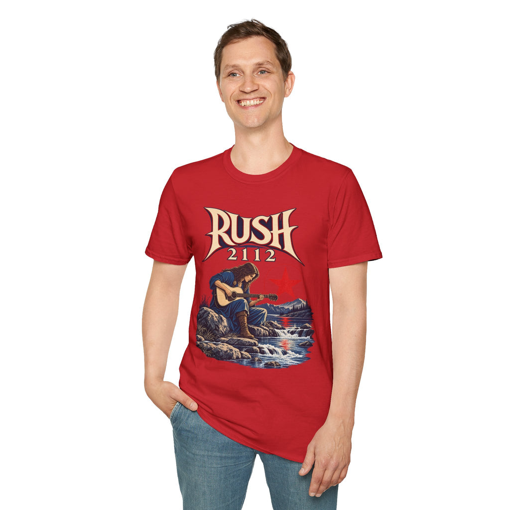 Rush | 2112 | Acoustic Guitar | Prog Band T-Shirt