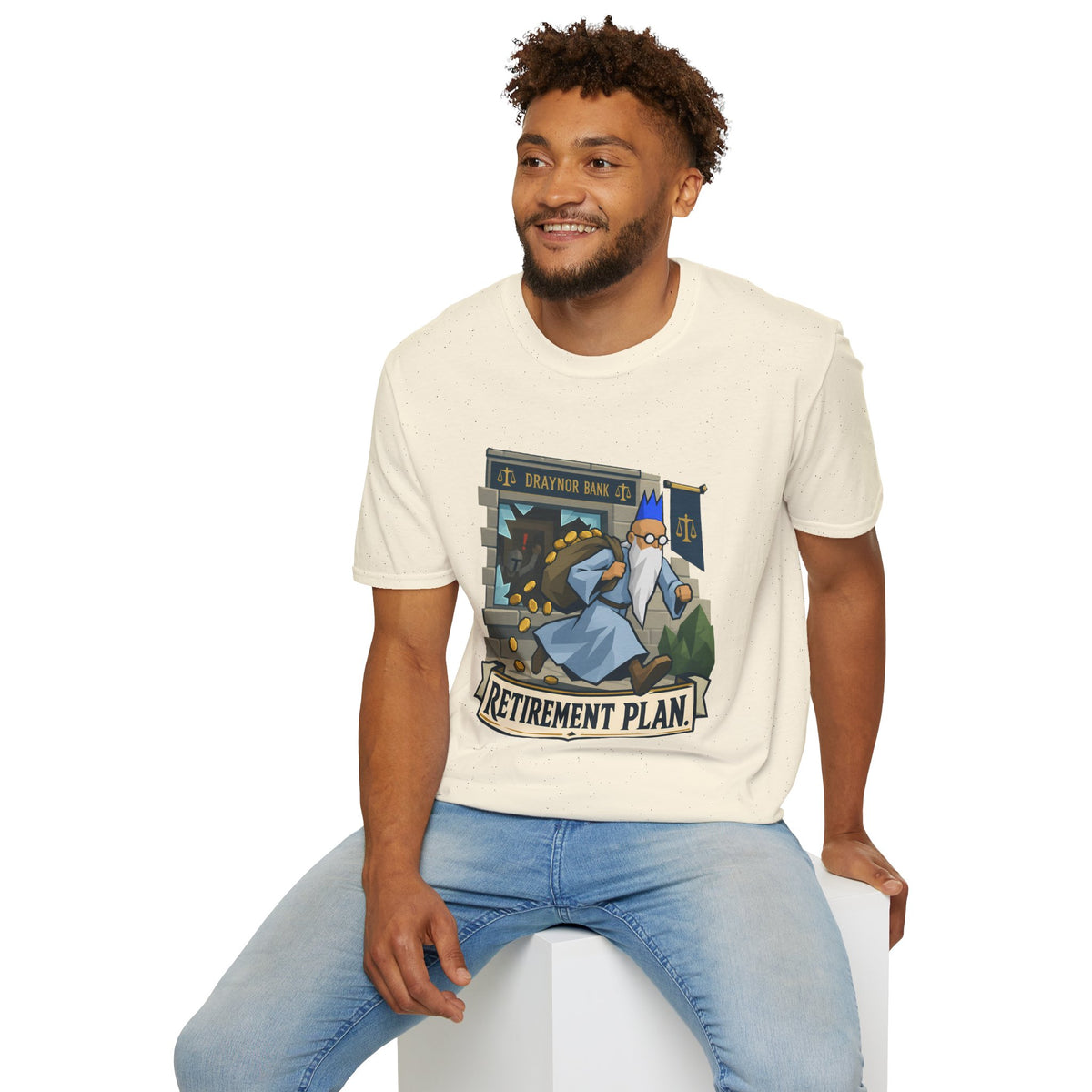 Retirement Plan Wise Old Man OSRS / Runescape T-Shirt