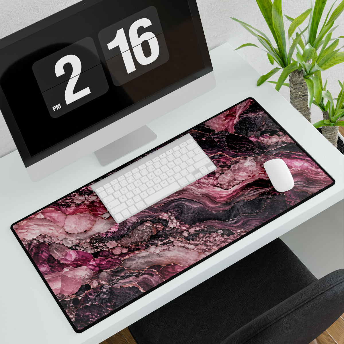 Rose Quartz | Enhanced Mouse Precision Large Gaming / Office Mouse Mat