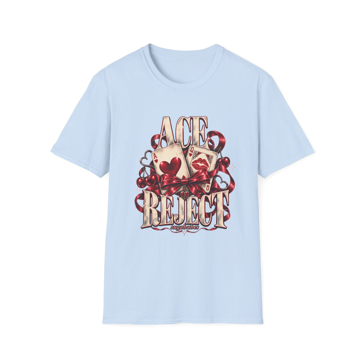 Ace Rejects | Sugababes | Playing Card Ace of Hearts T Shirt