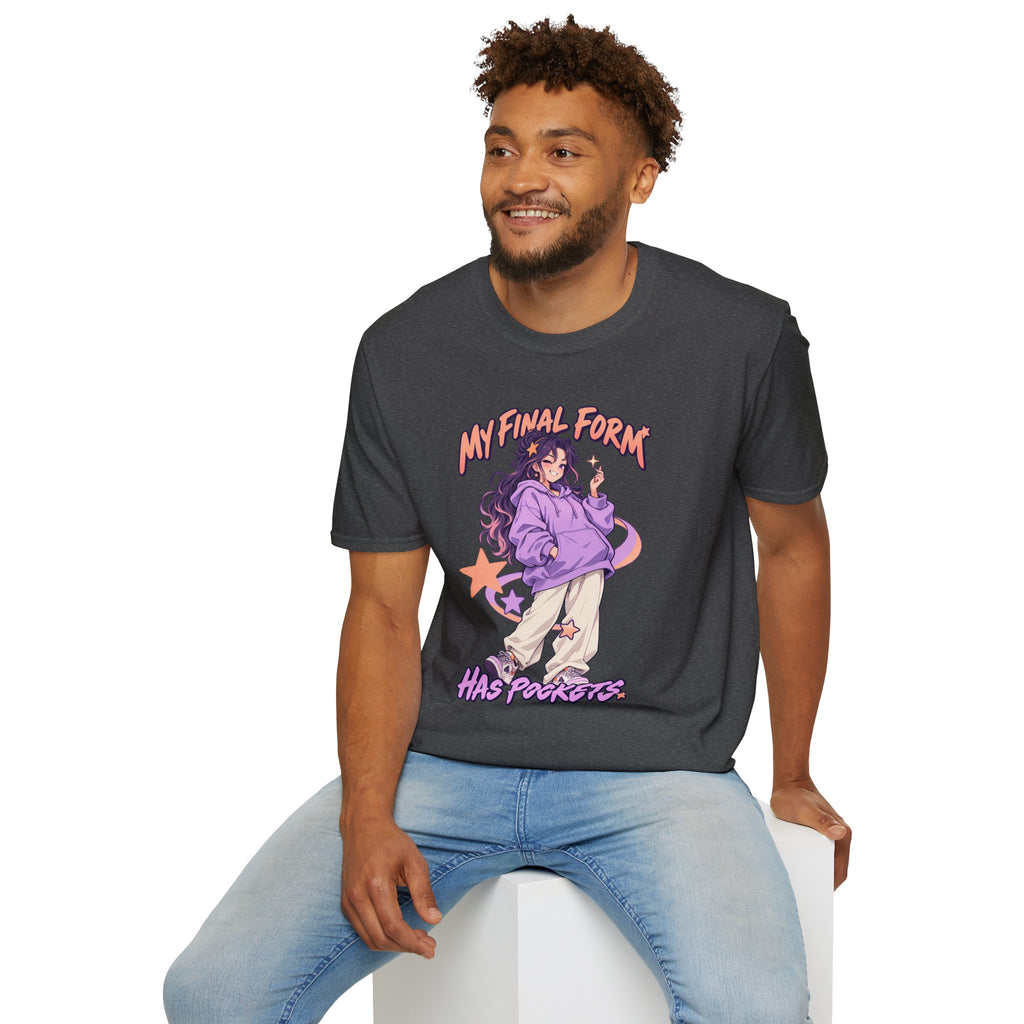 My Final Form Has Pockets | Cute Anime Girl Graphic Tee