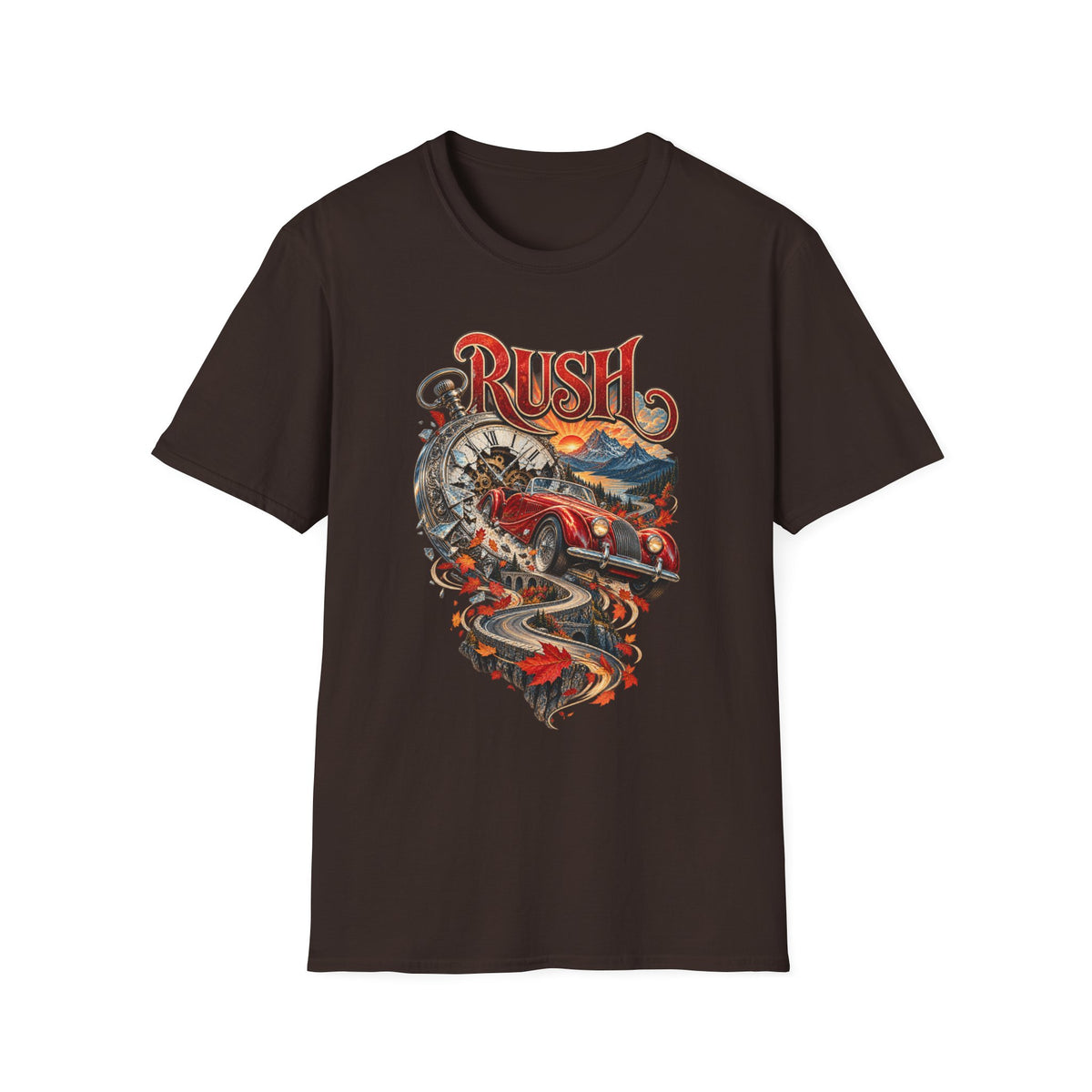 Rush | Prog Band | Red Barchetta | Graphic T-Shirt