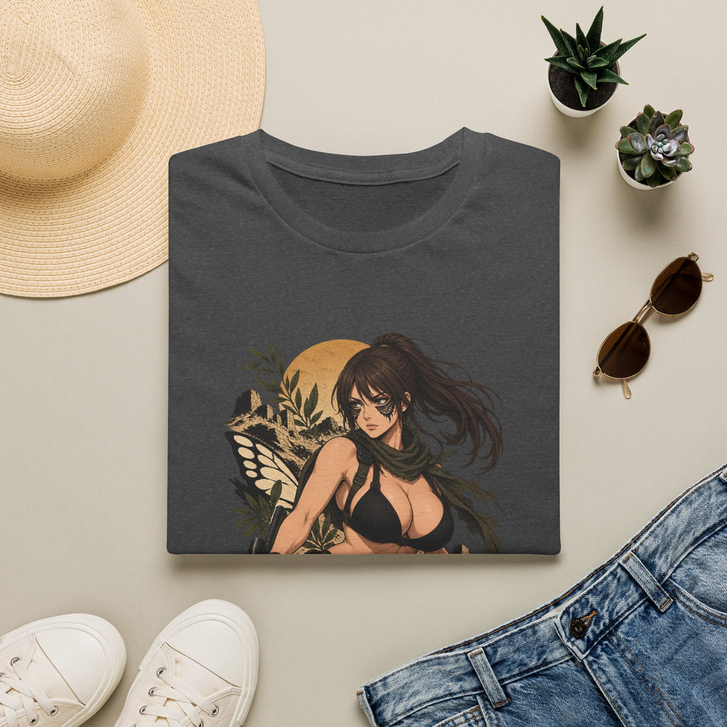 Quiet | Sexy Metal Gear Pin Up Girl | Anime Style Sniper Girl T-Shirt