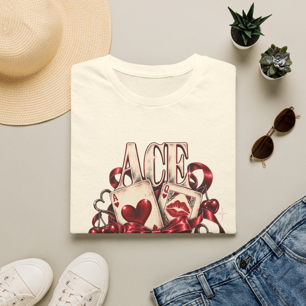 Ace Rejects | Sugababes | Playing Card Ace of Hearts T Shirt