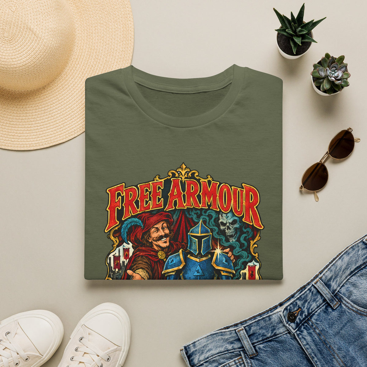 Free Armour Trimming OSRS / Runescape Joke T-Shirt