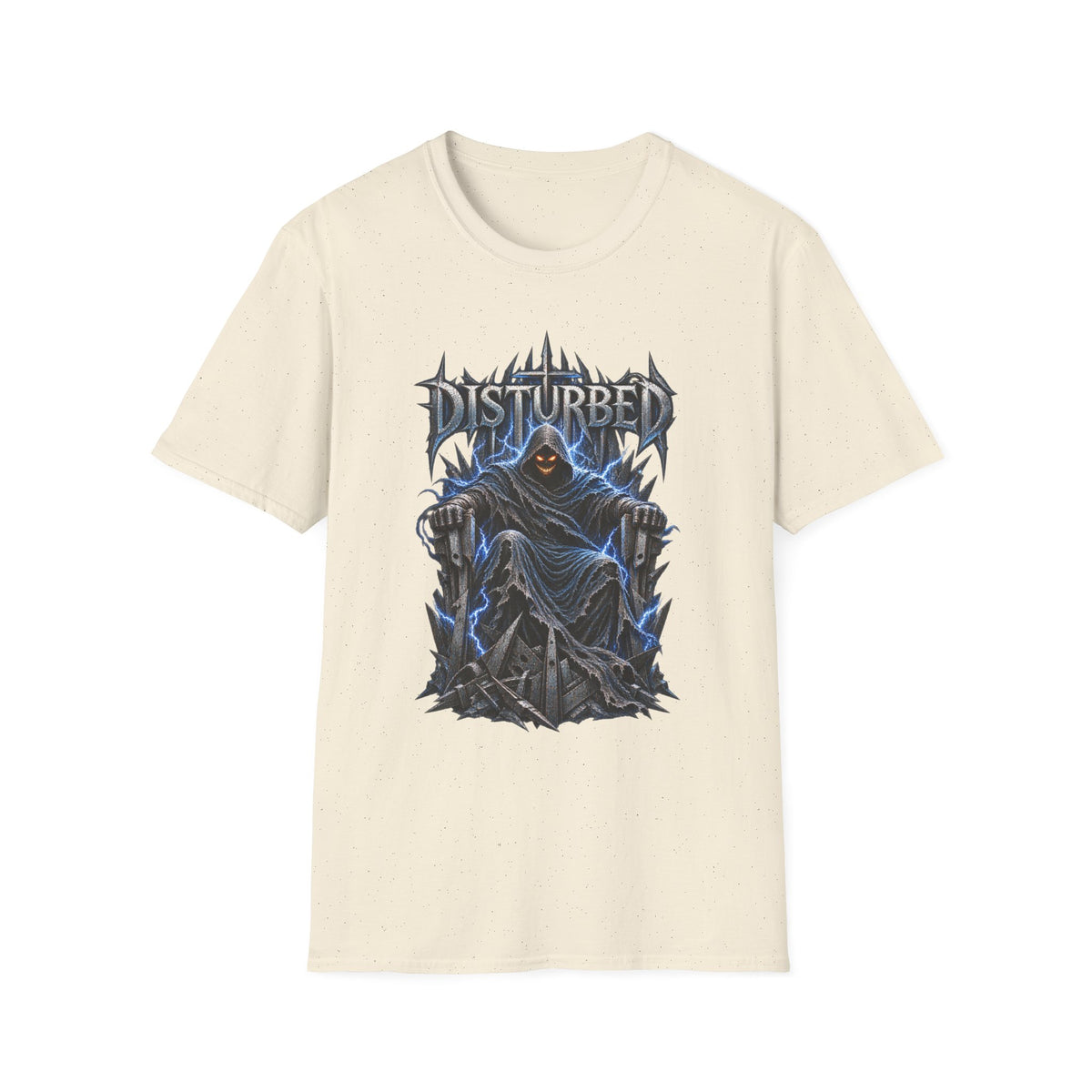 Disturbed | Storm Throne | The Guy | Grim Reaper Band T-Shirt