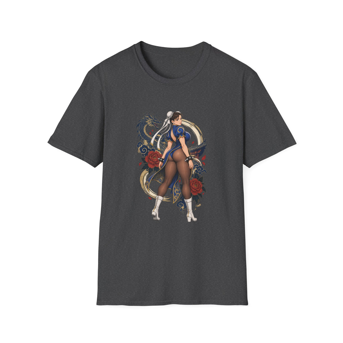 Chun Li | Street Fighter | Anime Style Videogame Fan Pin Up Shirt