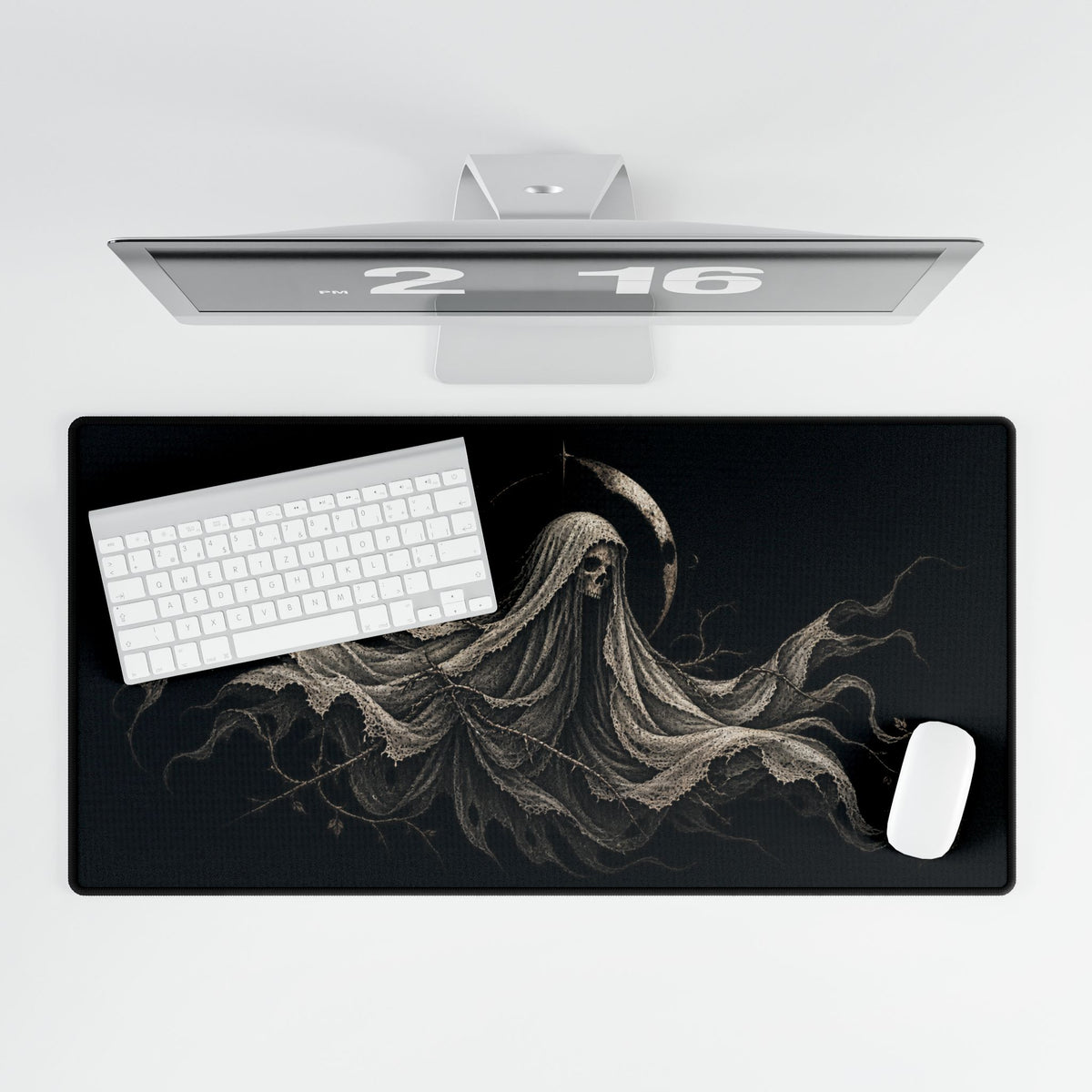 Mouse Mat | Grim Reaper Moon | Gothic Gaming/Workspace Desk Mat