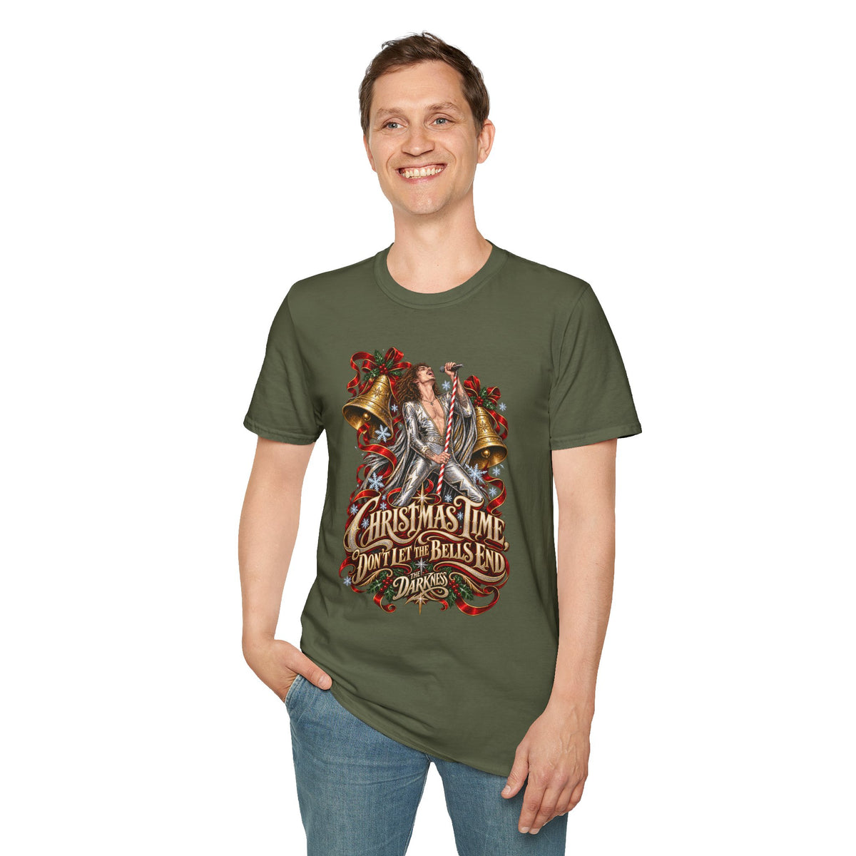 Christmas Time Don't let the Bells End | The Darkness | Christmas Rock T-Shirt