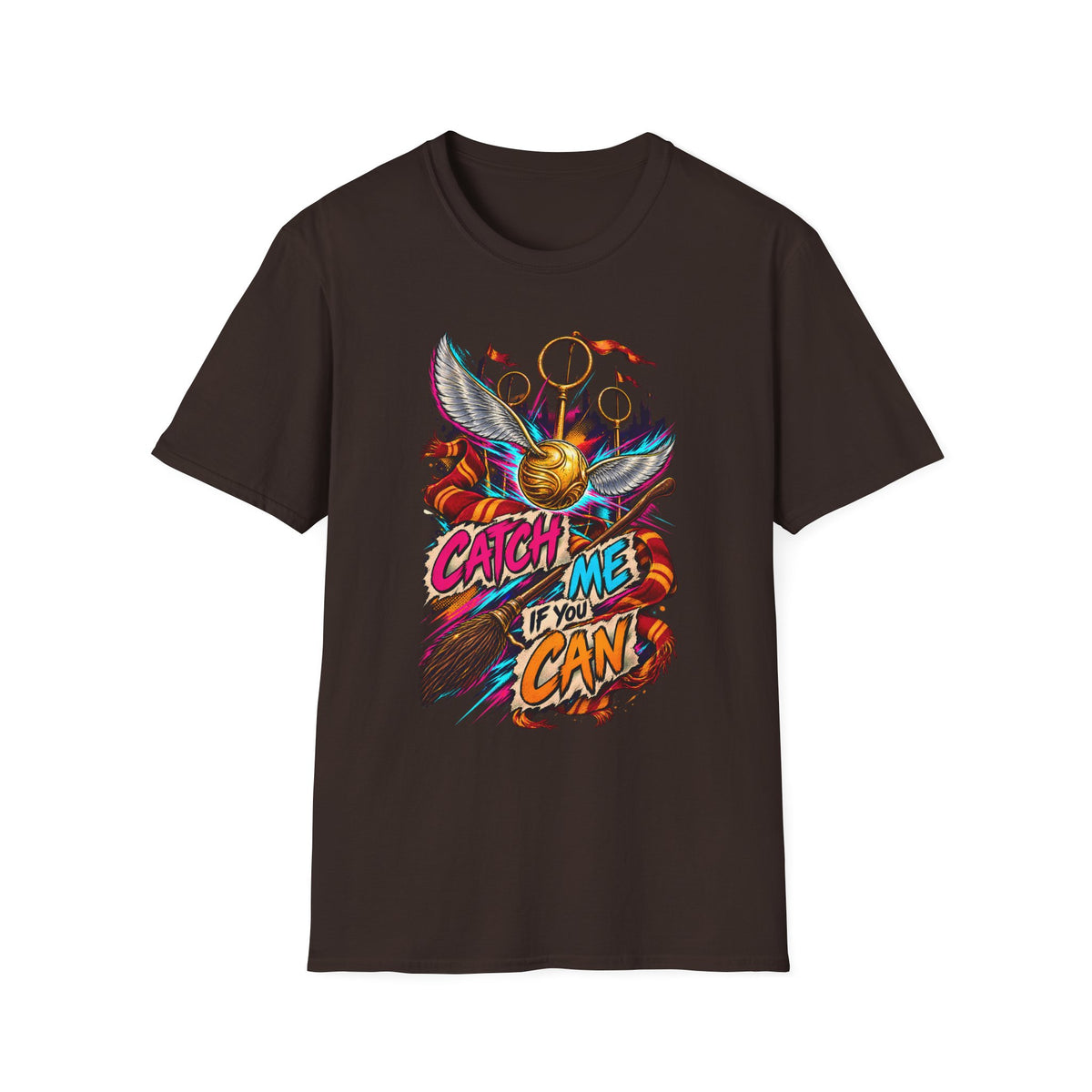 Catch Me If You Can | Golden Snitch Quidditch | Harry Potter T-Shirt
