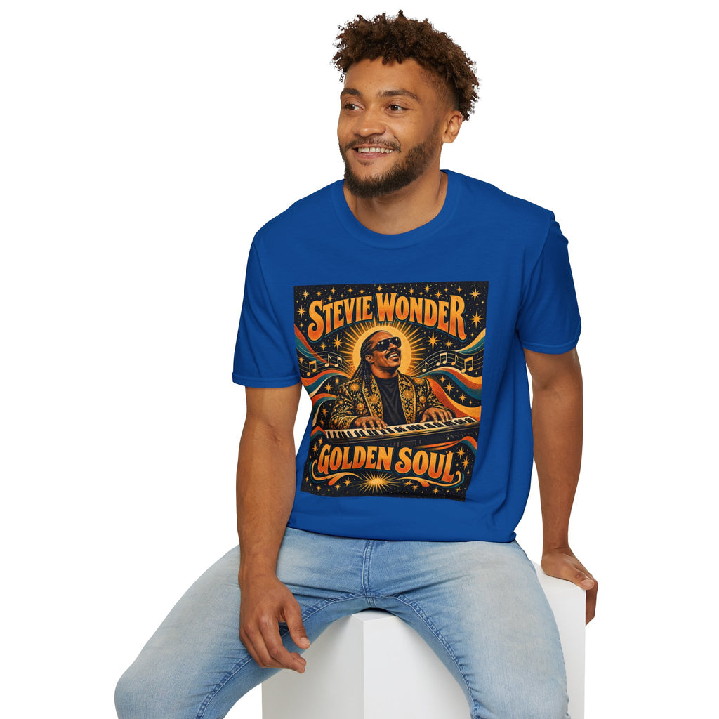 Stevie Wonder Golden Soul T‑Shirt