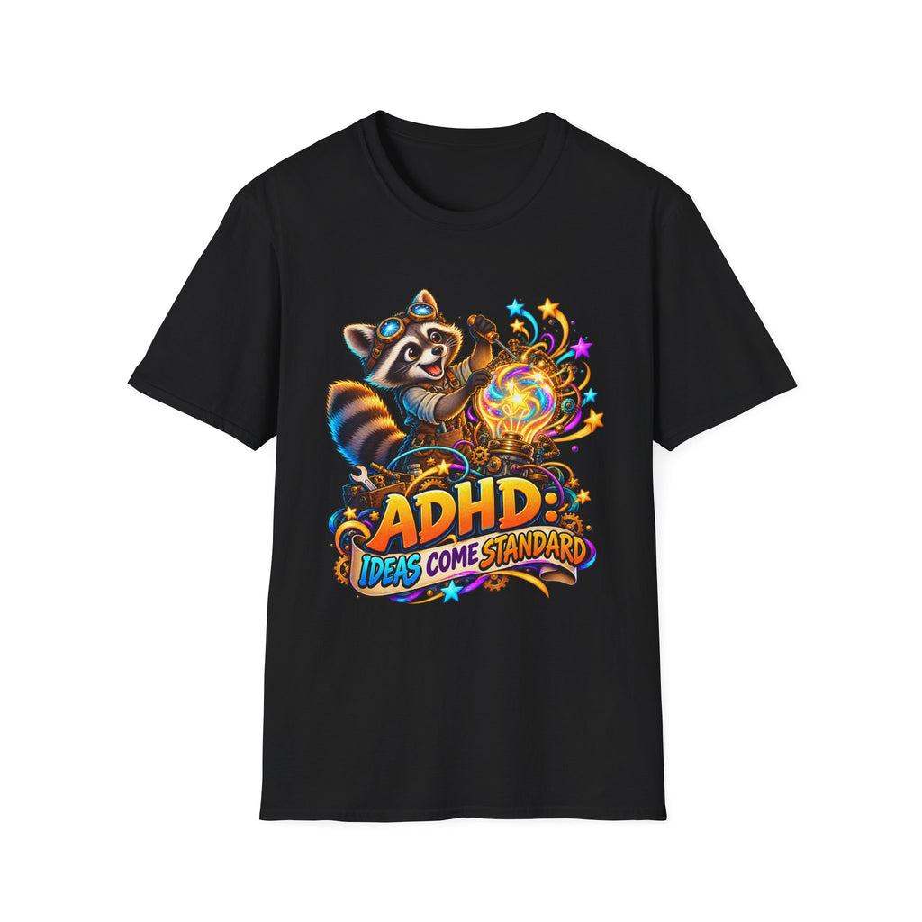 ADHD: Ideas Come Standard | Creative Raccoon