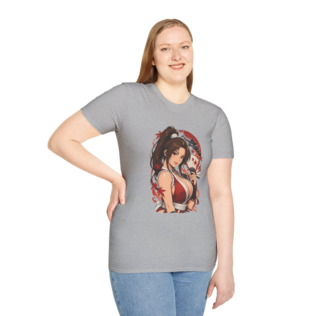 Mai Shiranui | Fatal Fury | Anime Pin Up Kimono Girl T-Shirt