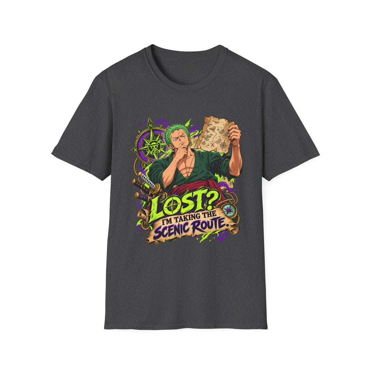 One Piece | Lost? I'm Taking the Scenic Route | Graphic Tee