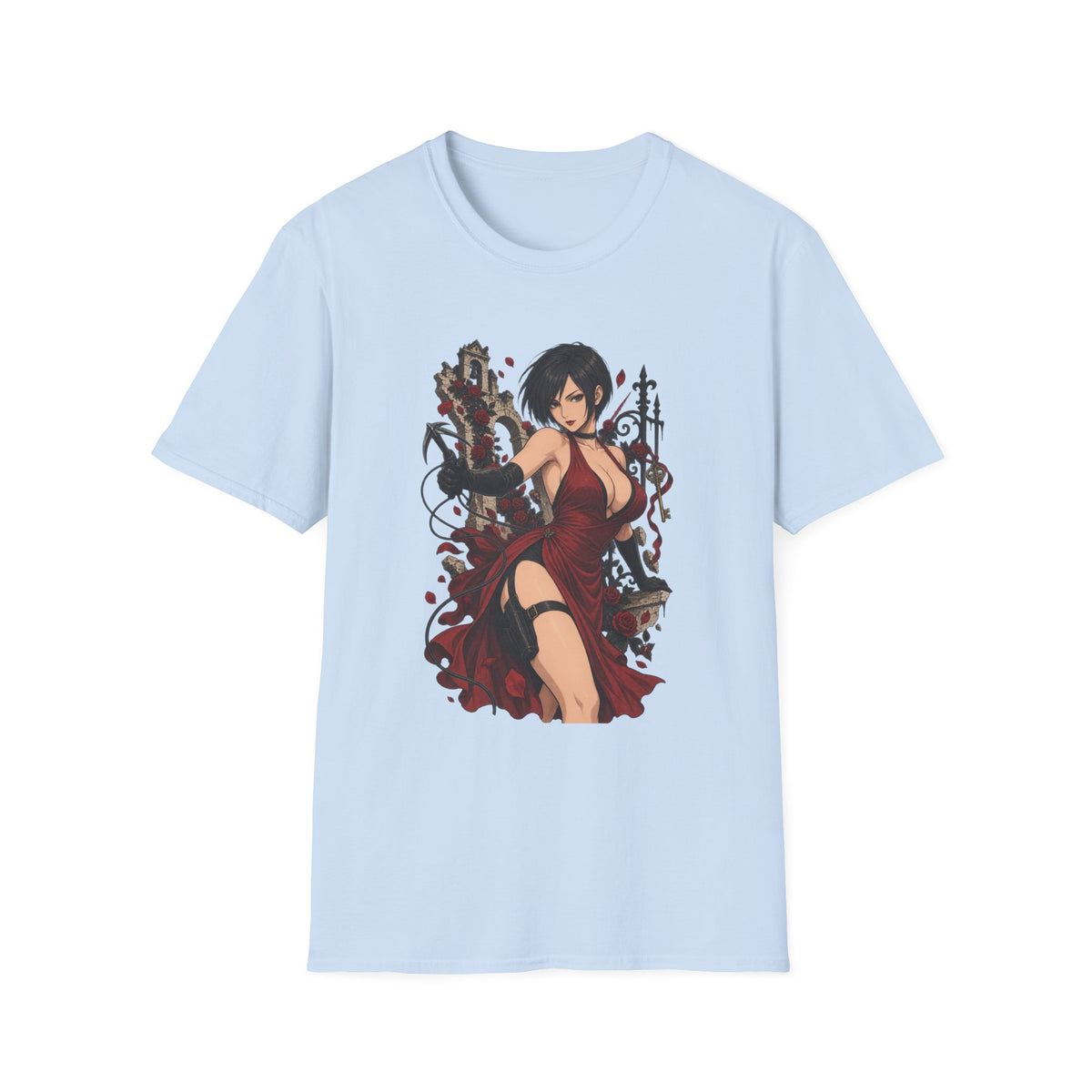 Ada Wong | Resident Evil | Anime Style Pin up Girl T-Shirt