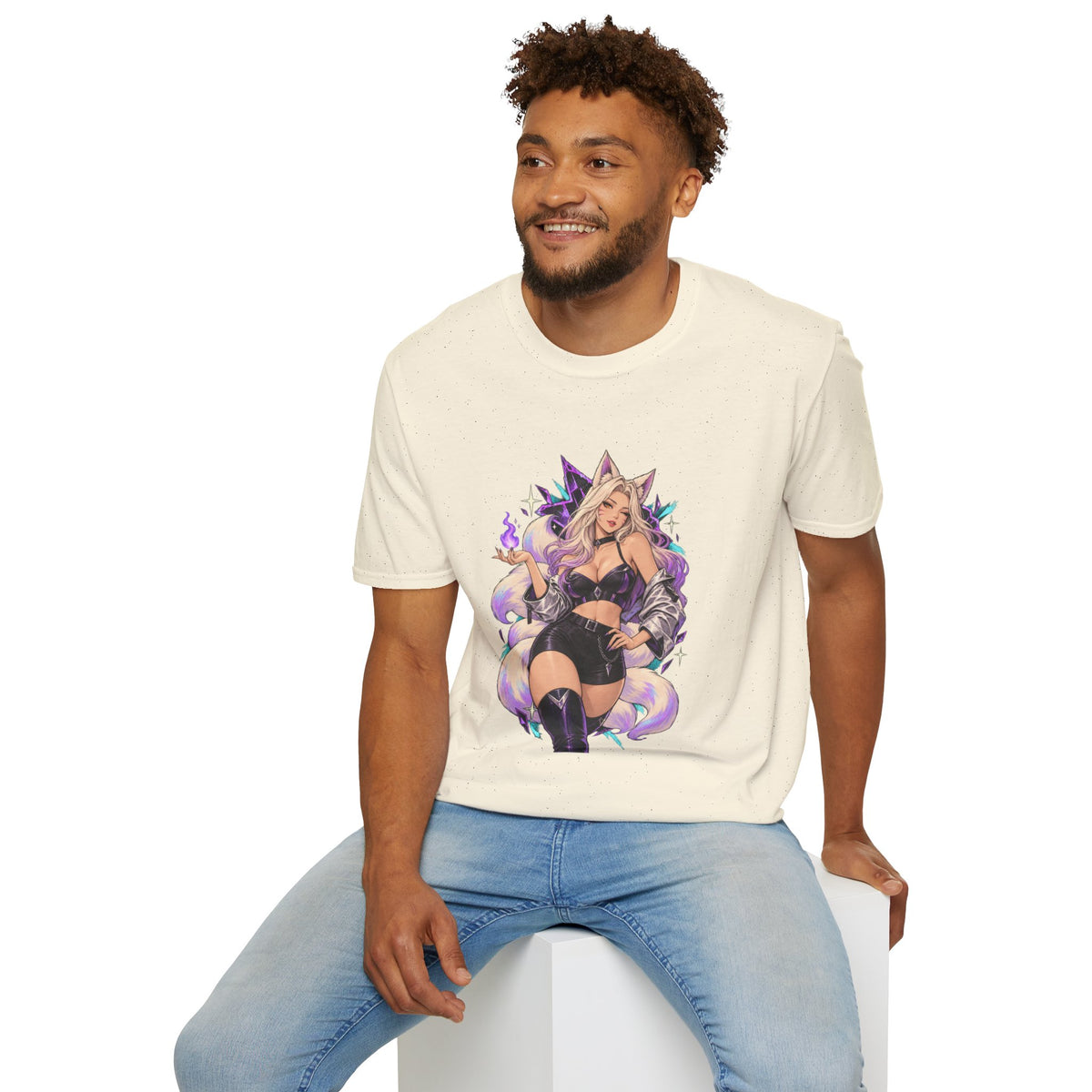 Ahri | League of Legends | Anime Fox Pin Up Girl T-Shirt