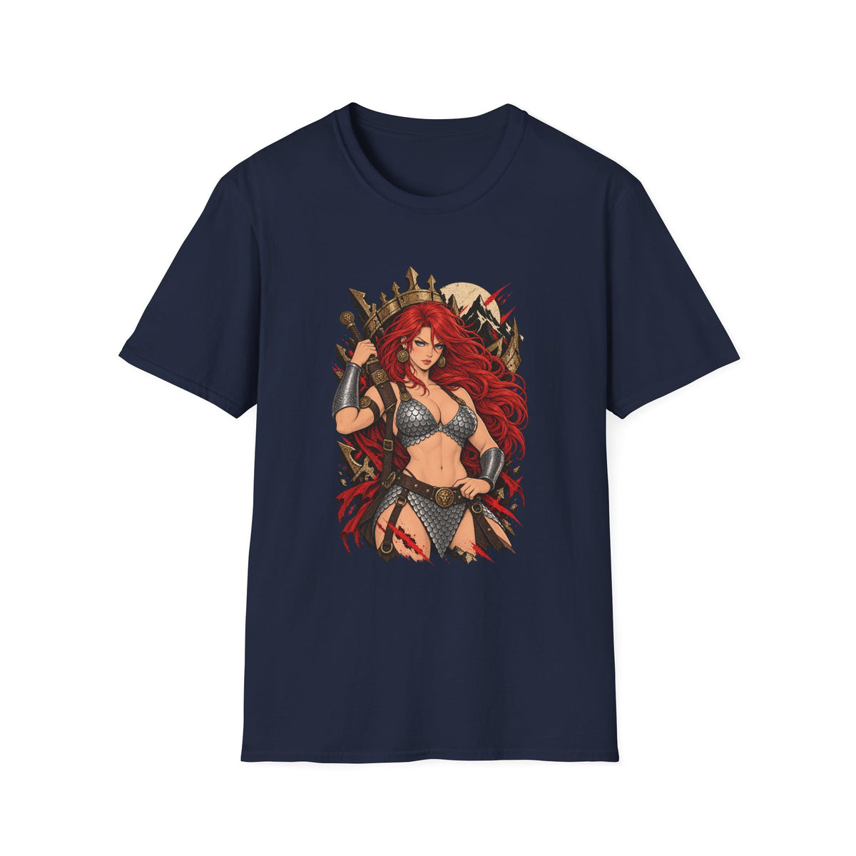 Red Sonja | Conan The Barbarian Pin Up Style Shirt