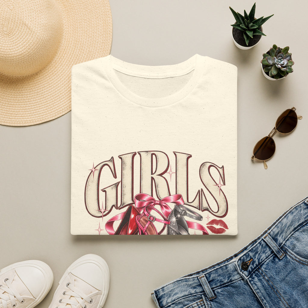 Sugababes |  Red Heels & Ribbons | Girls Night T Shirt