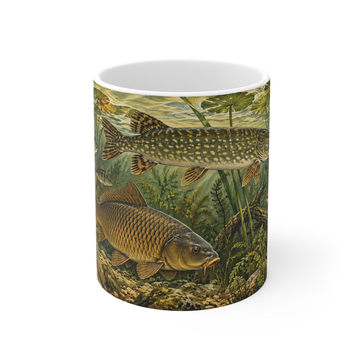 Freshwater Fish | Fishing Hobby Coffee Mug Gift (11oz)