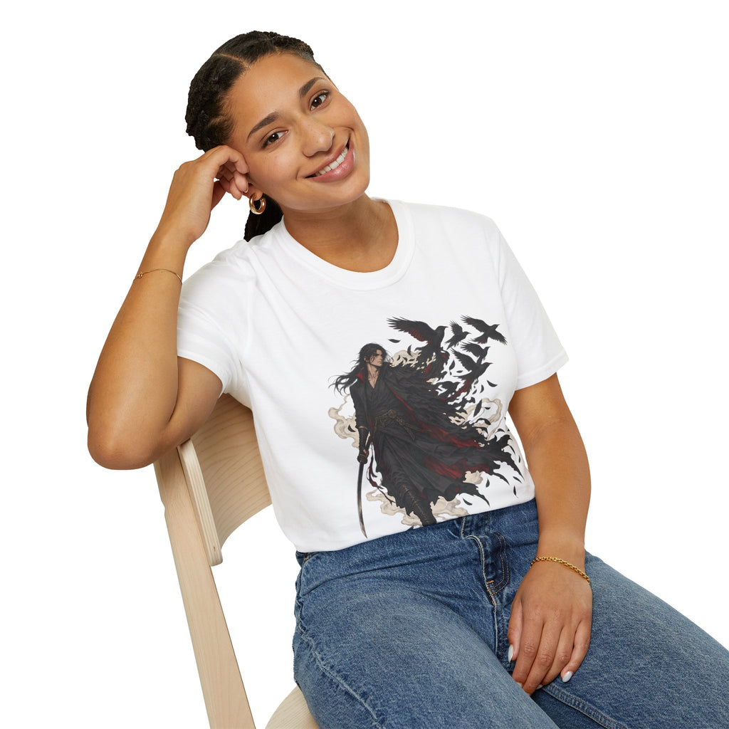 Dark Samurai | Raven Warrior Spirit | Graphic T Shirt
