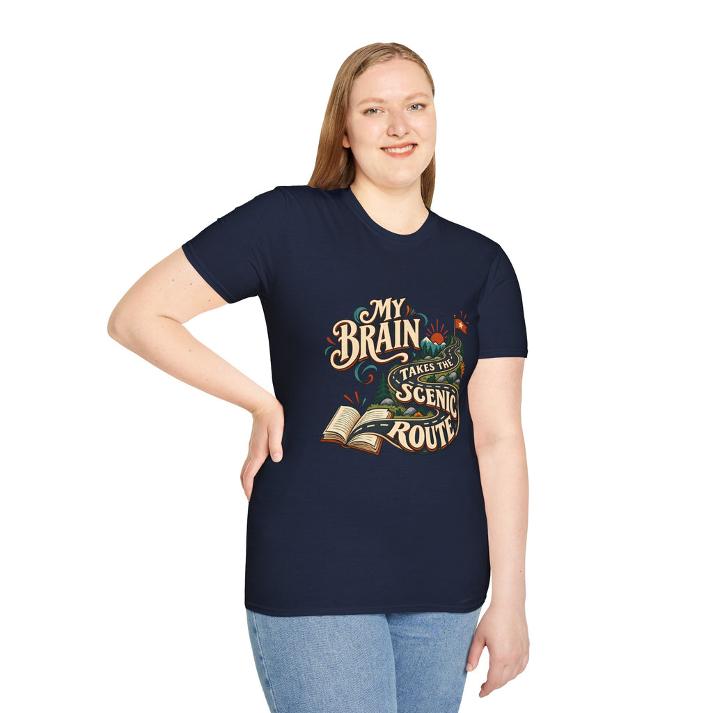 The Scenic Route | A Beautifully Different Mind | Neurodivergent Shirt