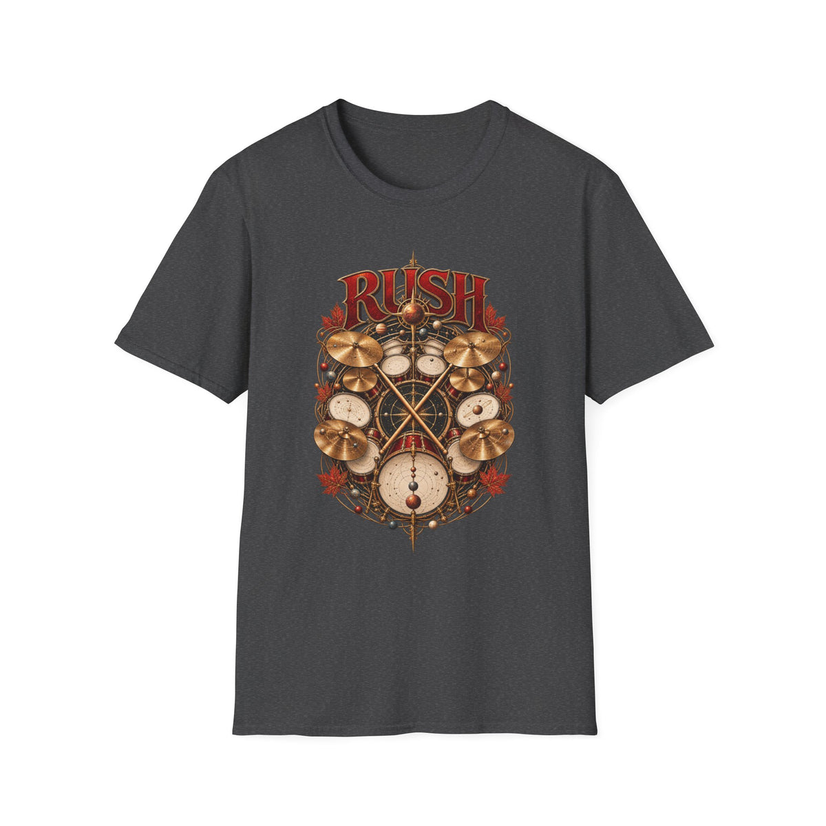 Rush | Rhythm of the Cosmos | Drummer Graphic Prog Band T-Shirt