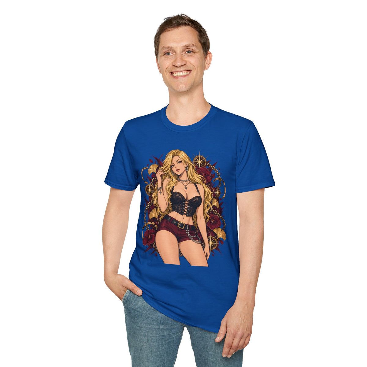Blonde Bombshell | Japanese Anime Style Pin up Girl