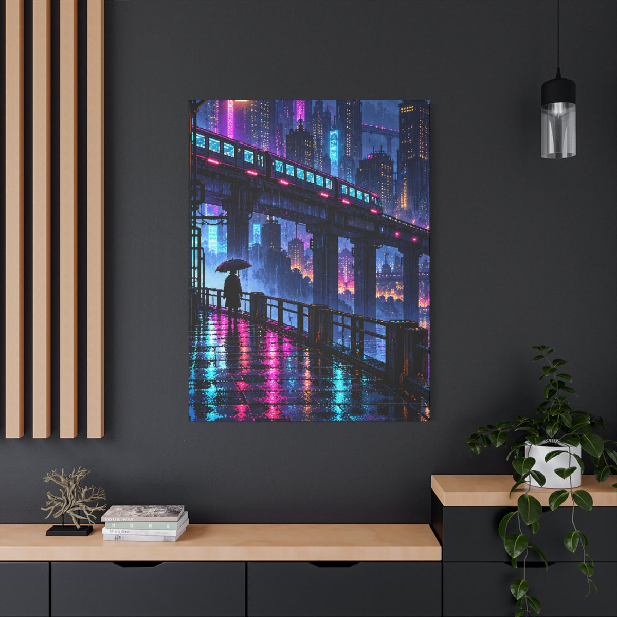 Stretched Matte Canvas Print — 1.25" Depth (Custom Design)