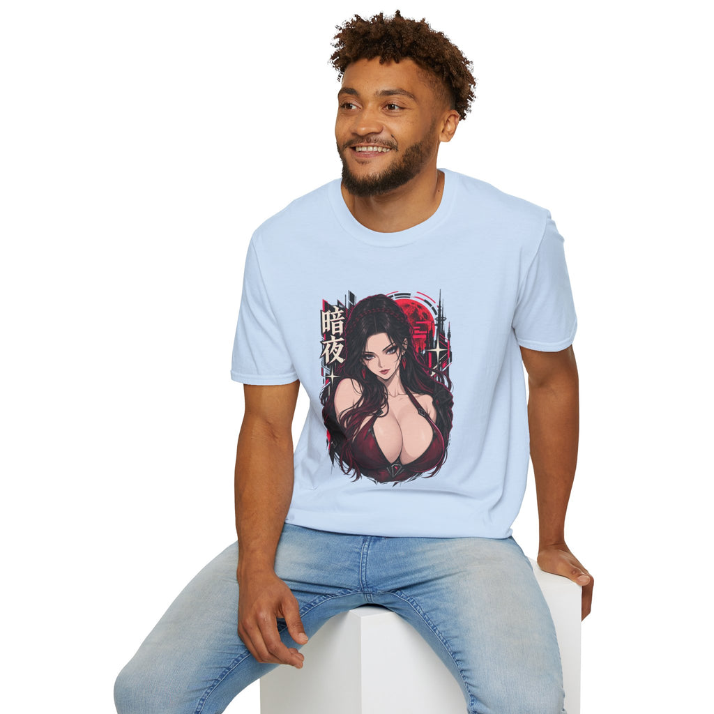 Noir | Sexy Anime Vampire Pin Up Girl | Waifu T-Shirt