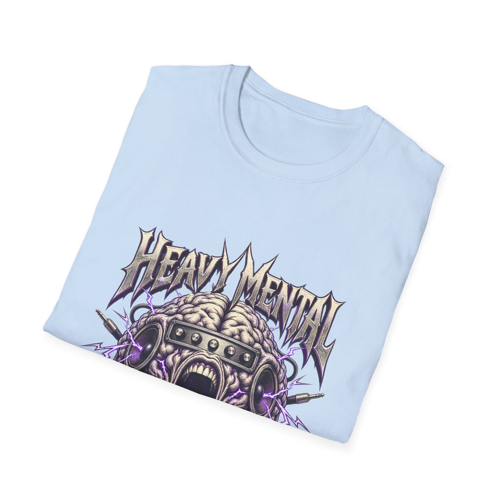 Heavy Mental T-Shirt | Live In My Head' Metal Graphic Tee