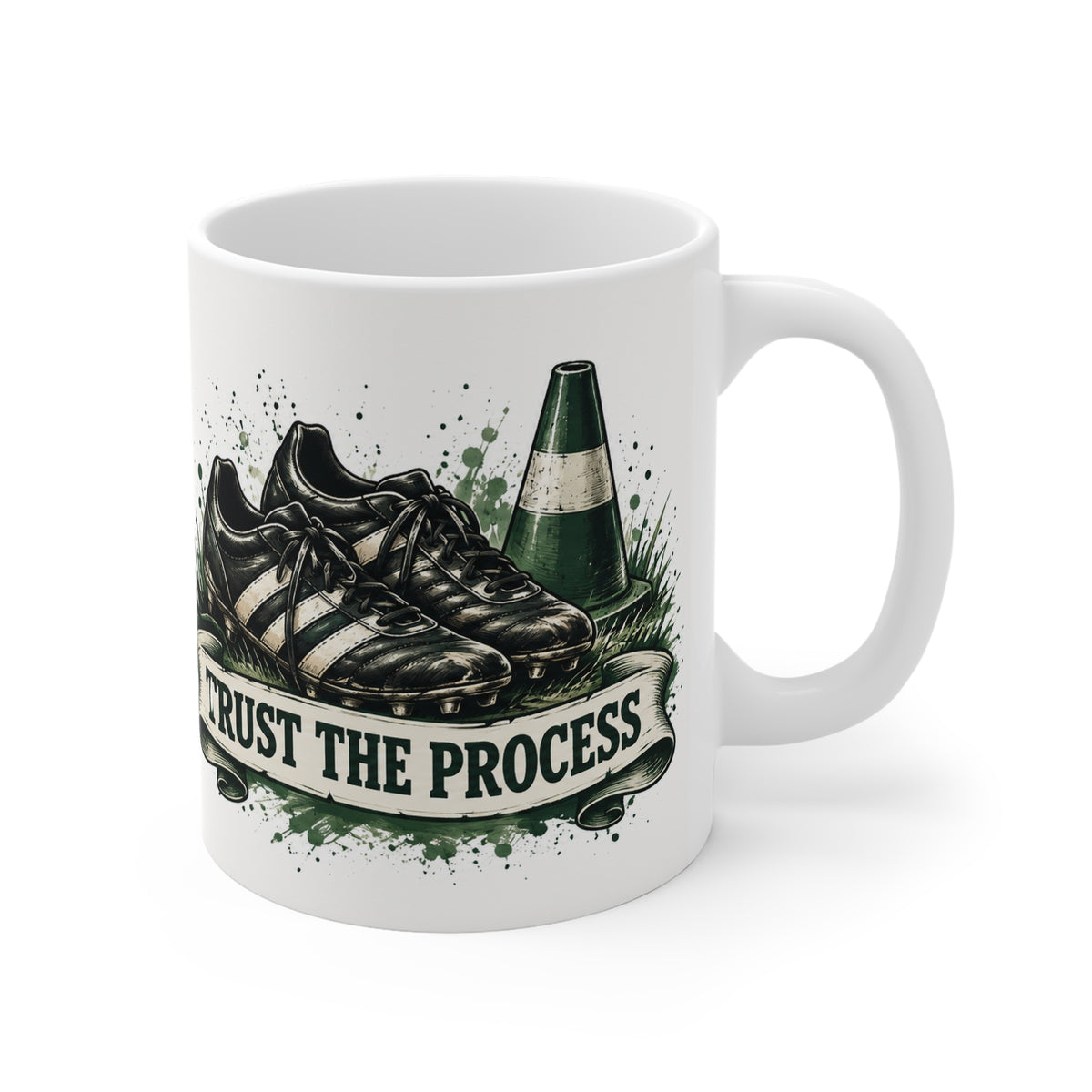 Trust The Process | Football Coach Coffee Cup Gift (11oz)