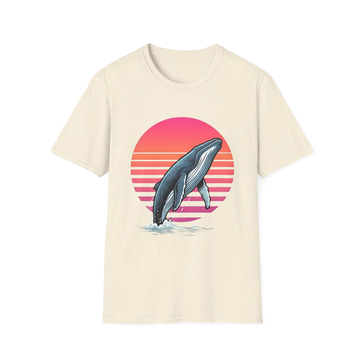 Pacific Breach - Vintage Whale / Summer Sealife T Shirt