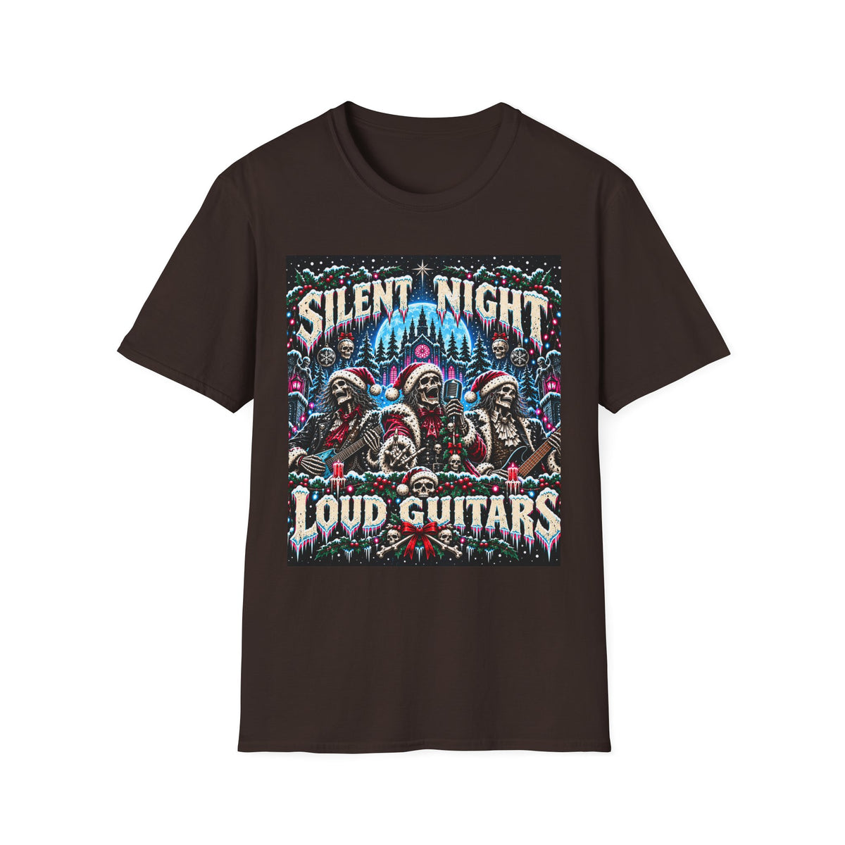 Silent Night Loud Guitars T-Shirt