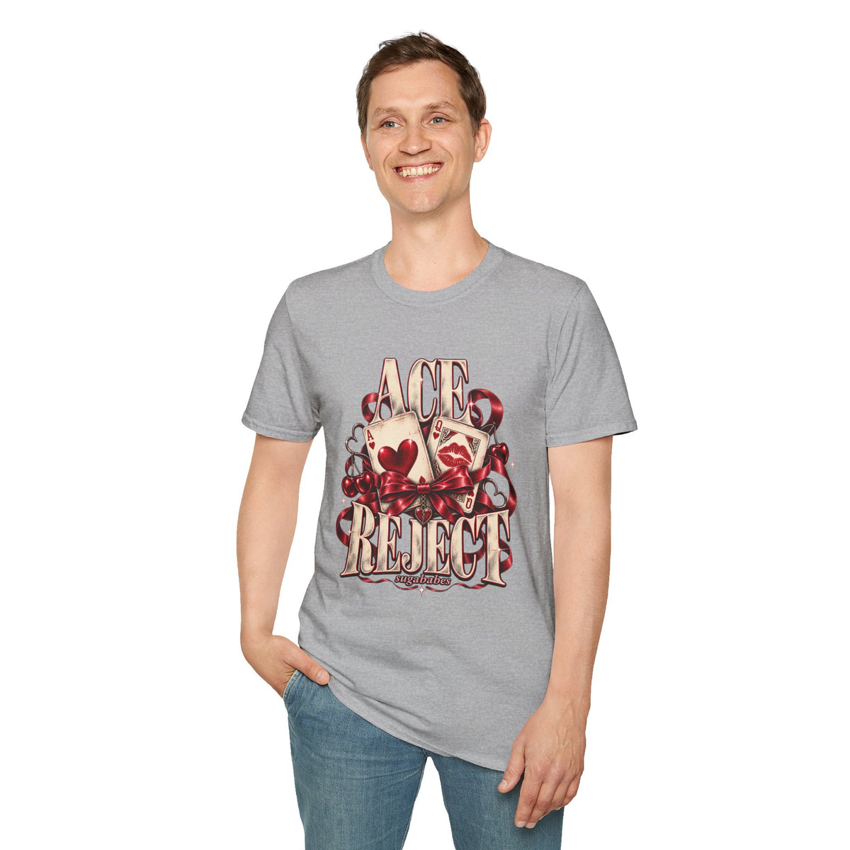 Ace Rejects | Sugababes | Playing Card Ace of Hearts T Shirt
