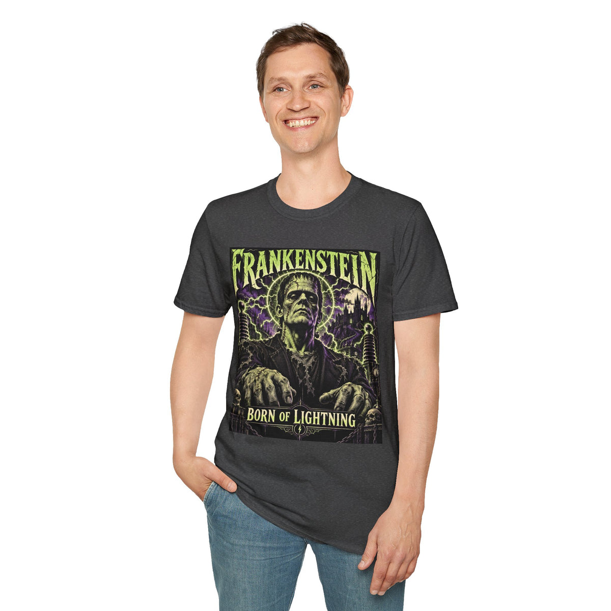 Frankenstein Born of Lightning T-Shirt