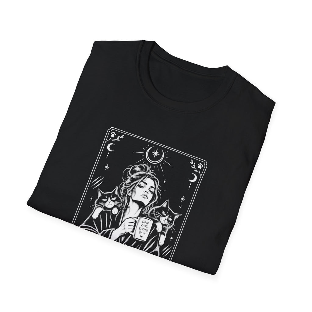 Cat Lady | Tarot | Gothic | Witchy | Cat Lover Tee