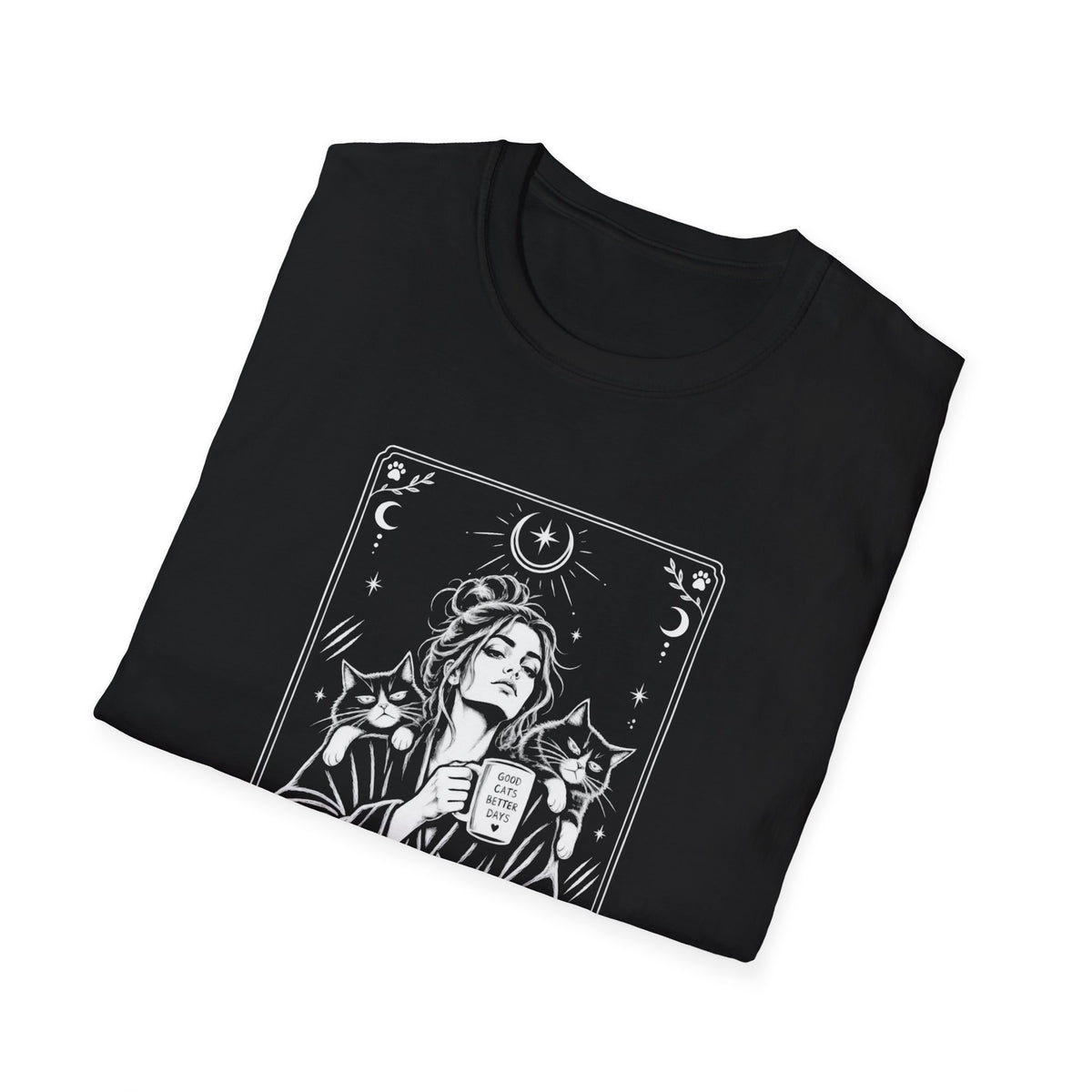 Cat Lady | Tarot | Gothic | Witchy | Cat Lover Tee